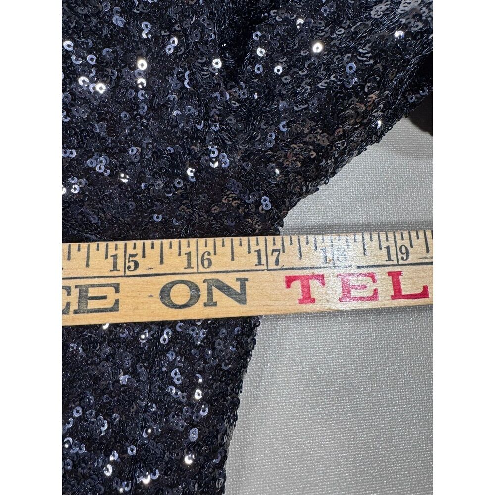 Ronny Kobo Lanalia sequin two-tone V-neck mini dress *note - Picture 10 of 15